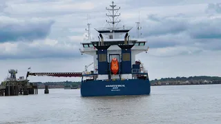 Out and about on the Thames, Medway and Swale.September 2022 (HD) and commentary.