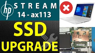 Hp Stream 14 Ax113 🚩SSD | HDD | UPGRADABLE ????