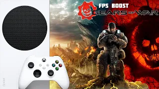 Gears of War Xbox Series S FPS BOOST 1440P 60 FPS