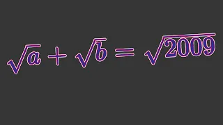 A Fun One from the British Maths Olympiad