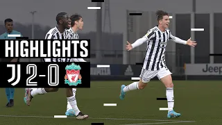 Juventus U19 reach semi-finals! | Juventus U19 2-0 Liverpool U19 | UEFA Youth League Highlights