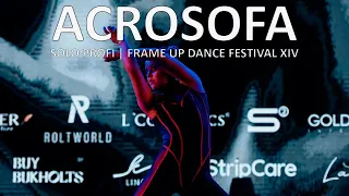 ACROSOFA - SOLO PROFI | FRAME UP DANCE FESTIVAL XIV