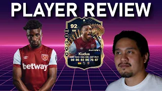 92 Mohammed Kudus LIVE TOTS Review! : FC 24 Ultimate Team