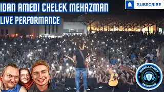 Idan Amedi Chelek MeHazman LIVE Performance First Time Hearing