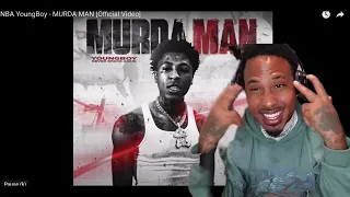 SMH YB ADMIT SLIDING ON TBG!? NBA YoungBoy - MURDA MAN [Official Video] REACTION