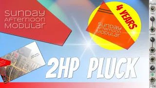 2HP PLUCK - Sweet strings for your modular synth!