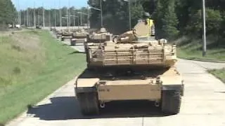 Armor tanks arrive at Benning