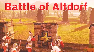 Battle of Altdorf.  Total War Warhammer 2. Cinematic Siege Battle