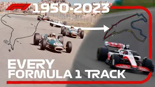 Every Formula 1 Track (1950-2023)