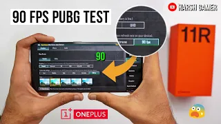 OnePlus 11R 90FPS Pubg Test, Heating and Battery Test | SD 8+ Gen 1 😱