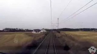 TRAIN DRIVER'S VIEW: Halden to Oslo