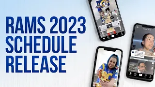 Rams 2023 Season Schedule Release Video