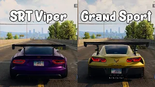 NFS Unbound: SRT Viper vs Chevrolet Corvette Grand Sport - WHICH IS FASTEST (Drag Race)