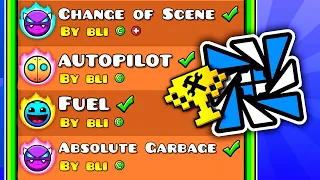 Я прошёл ВСЕ уровни ЛУЧШЕГО КРЕАТОРА в Geometry Dash