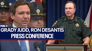 Grady Judd, Ron DeSantis press conference