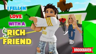 I FELL IN LOVE WITH A RICH FRIEND....!!! || Brookhaven Mini Movie (VOICED) || CoxoSparkle2
