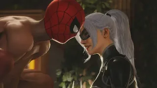 All Black Cat Cutscenes - Spider-Man PS4: The Heist DLC | Full Game Movie [HD/HQ]
