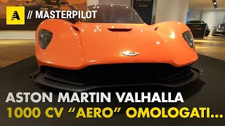 Aston Martin Valhalla | LIVE da Milano la nuova creatura di Adrian Newey