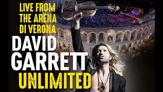 David Garrett Trailer "Unlimited - Arena die Verona" DVD/Blu-Ray