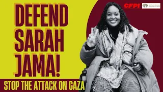 Defend Sarah Jama! Stop the Attack on Gaza!