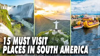 Discovering 15 Must-Visit Places In South America | Hidden Gem | Tour The Earth [4K Video]