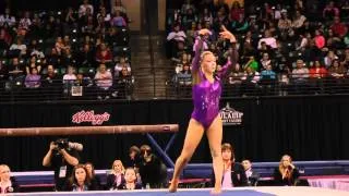 Emily Little - Floor Exercise Finals - 2012 Kellogg's Pacific Rim Championships