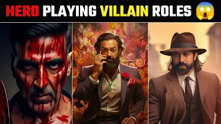 Top 10 BIGGEST Actor Playing Villain Role In Upcoming Movies 2024-2025 | Jr NTR | Akshay Kumar