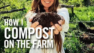 How to Compost on a Farm with Animal Manure