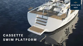 A Closer Look: Oyster 495 Swim Platform | Oyster Yachts