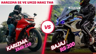 All New Hero Karizma XMR 210 VS Bajaj Pulsar RS 200 Detailed Comparison||