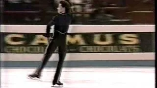 Kurt Browning (CAN) - 1989 World Figure Skating Championships, Men's Free Skate