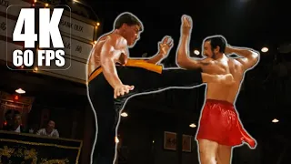 Bloodsport (1988) - Jean Claude Van Damme as Dux vs Paco Full Fight Scene 4k 60fps