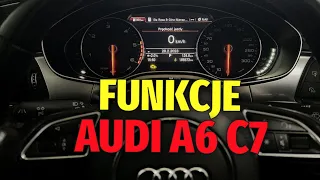 Funkcje komputera pokładowego AUDI A6 C7