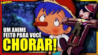 As Aventuras de Pinóquio - O Anime que traumatizou uma Geração!