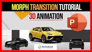 PowerPoint Tutorial: Create a 3D Lamborghini Urus Animation with Morph Transition