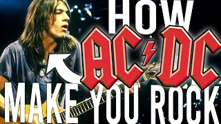 AC/DC style guitar lesson How AC/DC make you ROCK?