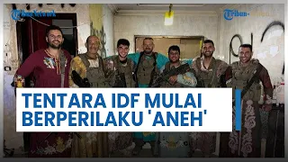 Tentara IDF Mulai Berperilaku Aneh, Pakai Abaya Kaum Hawa Warga Gaza dengan Tersenyum & Berangkulan