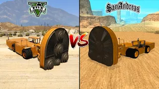 GTA 5 CUTTER VS GTA SAN ANDREAS CUTTER - WHICH IS BEST?