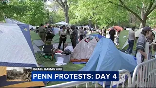 Pro-Palestinian protesters hold Passover seders at University of Pennsylvania, Swarthmore College