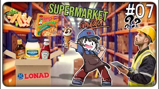 ORGANIZZIAMO DA CAPO IL MAGAZZINO MA CI SONO TROPPE MERCI E CLIENTI | SuperMarket Simulator - ep.07