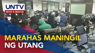 Lending company sa Makati City, ni-raid ng pulisya dahil sa umano’y harassment