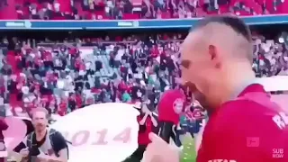 Les derniers adieux de Ribéry 😢