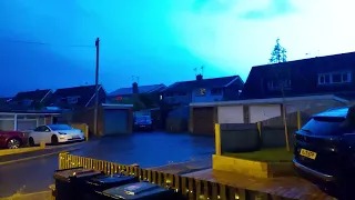 Insane Thunderstorm! Dorset, UK (4.6.2022)