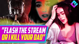 Twitch Stalker "Flash the Stream or I'll Kill Your Dad"