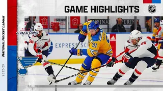 Capitals @ Blues 11/17 | NHL Highlights 2022