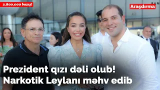 İlham Əliyevin qızı Leyla Əliyeva dəli olub VİDEO