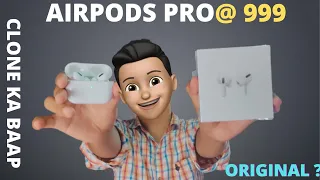 AIRPODS PRO CLONE OR ORIGINAL ? | CLONE KA BAAP 😱 | UNBOXING VIDEO | FARRAY SHOPPING HUB 🛍️