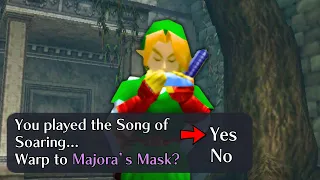 Combining Ocarina of Time and Majora's Mask into 1 HUGE Game
