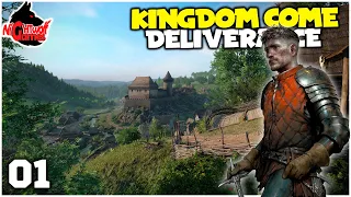 Kingdom Come Deliverance #01 - RPG Medieval Incrível e Realista - Gameplay PT-BR