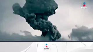 ¡Popocatépetl registra explosión! | Noticias con Francisco Zea